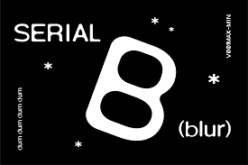 Beispiel einer Serial B Black-Schriftart